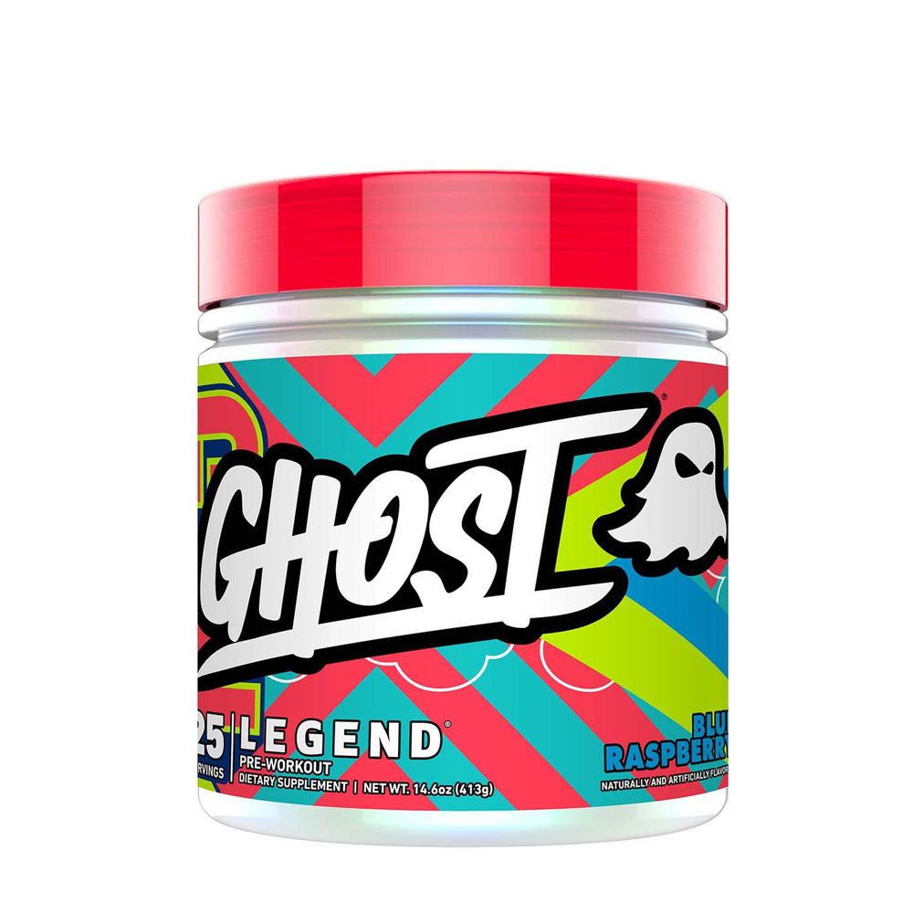 GNC GHOST Legend PreWorkout Blue Raspberry 25 Servings Mall of